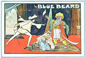 Mytton: Flyer for Bluebeard by Hugh Mytton - Back cover
