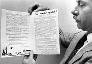 Militaries: Flyer for transport boykott of US militaries in Germany