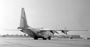 Leuchars: Flygvapnet - Swedish Air Force - Lockheed C-130E Hercules