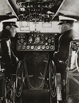 Cockpits: Flying boat cockpit