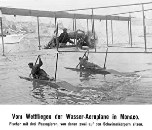 Airboat: Flying boat race, 1912