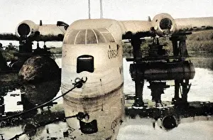 Dangu: Flying Boat in River Dangu