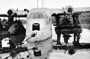 Dangu: Flying Boat in River Dangu