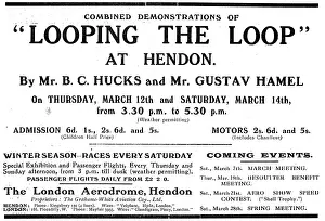 Looping: Flying At Hendon - See Hucks Looping