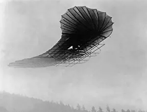 Homemade: Flying machine built by Franz Wels, 1907