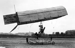 Succeeded: Flying machine by Domingo, 1914