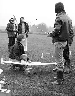 Wellies: FLYING MODEL PLANE 1970S