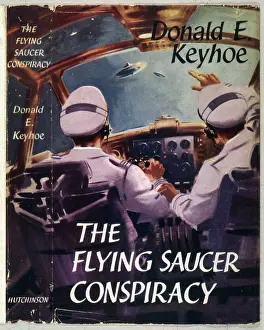 Keyhoe: The Flying Saucer Conspiracy, book cover