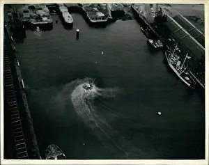 Postponed: Flying Saucer hovercraft demonstration, Calais Harbour