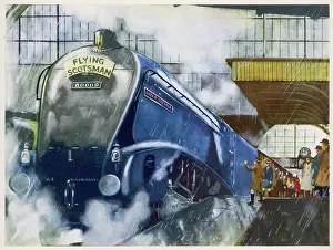 Railway: FLYING SCOTSMAN 1930S
