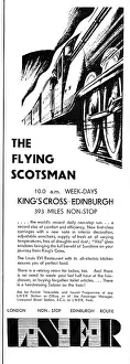 Adjustable: Flying Scotsman advertisment