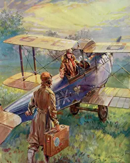 Lambourne: Flying for the Summer Week-end by C.E. Turner