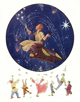 Jul16: The Flying Trunk by Margaret Tarrant