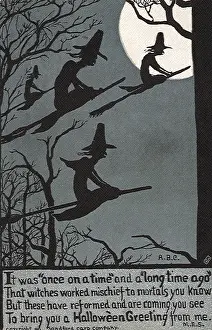 Haloween: Flying Witches
