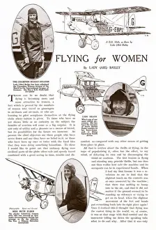 Mar21: Flying for Women by Lady Bailey