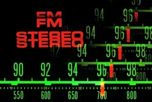 Ger002: Fm Number Stations Display on Stereo Radio