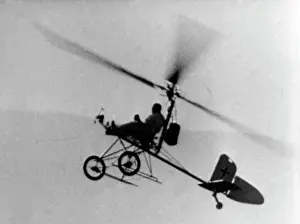 Achgelis: Focke Achgelis E-19 prototype of FA 330 Used aboard U-B