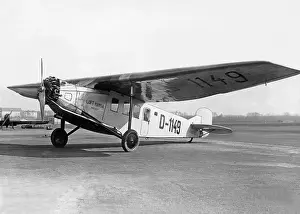 Jumo: Focke-Wulf A17, around 1930