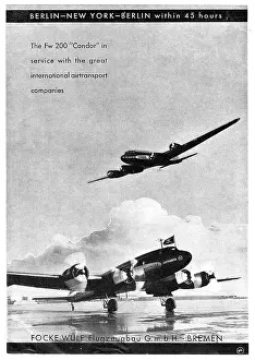 Flugzeugbau: Focke-Wulf Fw 200 Condor