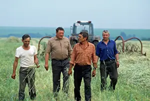 Sizov: Fodder procurement starts in Kursk Region, 1986
