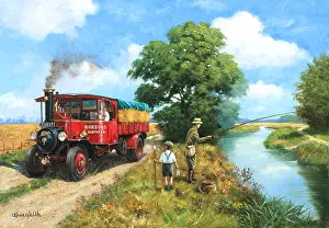 Angling: Foden 6-Ton C-Type Steam Tractor