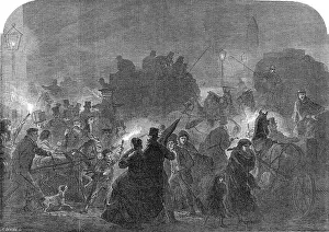 Shadowy: Fog in the Streets of London 1867