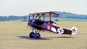 Replica: Fokker Dr.1 Replica G-BVGZ