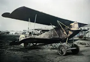 Dvii: Fokker DVII, (on the ground)
