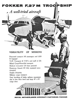 F.27: Fokker F.27 M Troopship