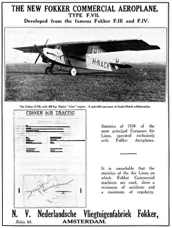 F.vii: Fokker F.VII 1925