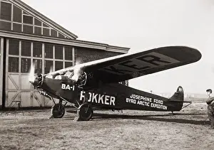 Lcgr1802: Fokker Tri-motor monoplane that flew Richard