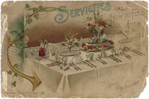 Fold: HOW TO FOLD SERVIETTES