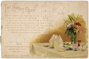 Fold: HOW TO FOLD SERVIETTES