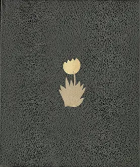 Floret: Folder decorated with a floret