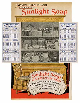 Lifebuoy: Folding Advertisement for Sunlight Soap