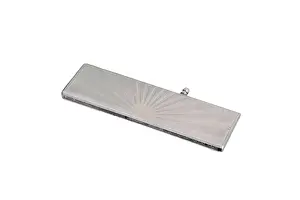 Groomed: Folding comb case with sunrise design