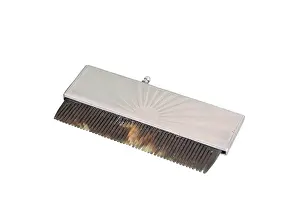 Groomed: Folding comb case with sunrise design