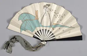 Berthold: Folding Fan for the 'Cabaret Fledermaus'