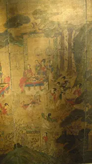 Joseon: Folding screen to commemorate the achievement