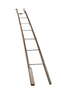 Extends: Folding stage coach ladder - extended