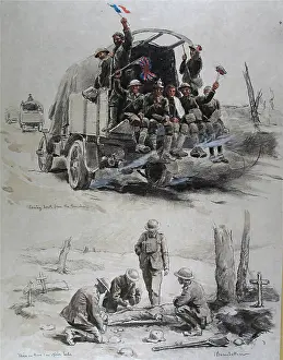 Foreword: Folio of 24 hand-coloured images - WWI