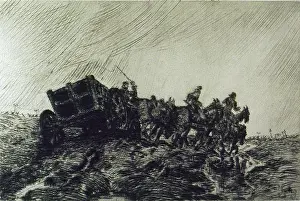 Drypoints: Folio of 97 etchings and drypoints of the Western Front, WW1
