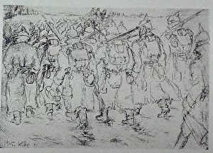 Kitbag: Folio of 97 etchings and drypoints of the Western Front, WW1
