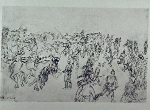 Drypoints: Folio of 97 etchings and drypoints of the Western Front, WW1