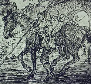 Drypoints: Folio of 97 etchings and drypoints of the Western Front, WW1