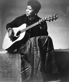 Odetta: Folk singer Odetta, c. 1960's.?
