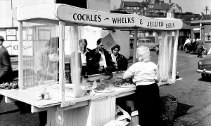 Cockles: Folkestone, Cockles and Whelks c1960