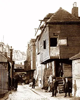 Fishmarket: Folkestone Fishmarket early 1900s
