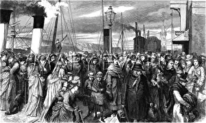 Seasick: Folkestone Quayside, 1874