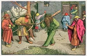 Shrovetide: Folklore - Green Men